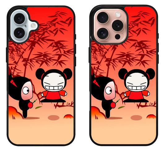 Pucca Background iPhone 16 | 16 Plus | 16 Pro | 16 Pro Max Case