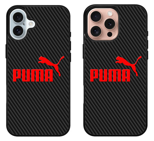 Puma Black Carbon iPhone 16 | 16 Plus | 16 Pro | 16 Pro Max Case