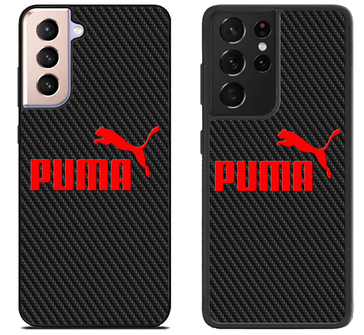 Puma Black Carbon Samsung Galaxy S21 | S21 FE | S21+ | S21 Ultra Case