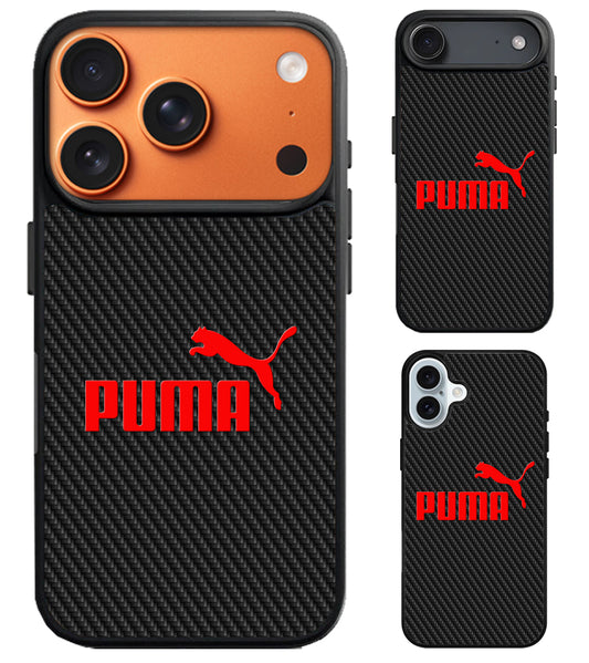Puma Black Carbon iPhone Air | iPhone 17 | 17 Pro | 17 Pro Max Case