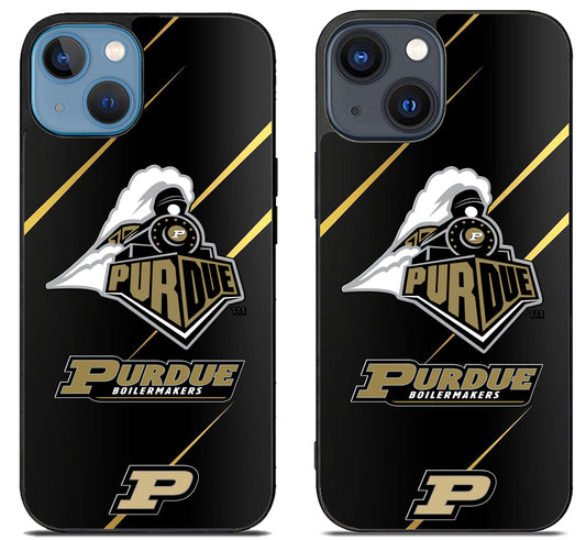 Purdue Boilermakers Black iPhone 15 | iPhone 15 Plus Case