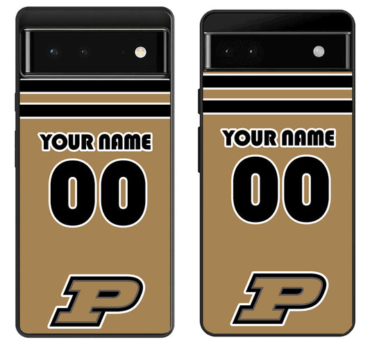 Custom Personalized Purdue Boilermakers Google Pixel 6 | 6A | 6 Pro Case