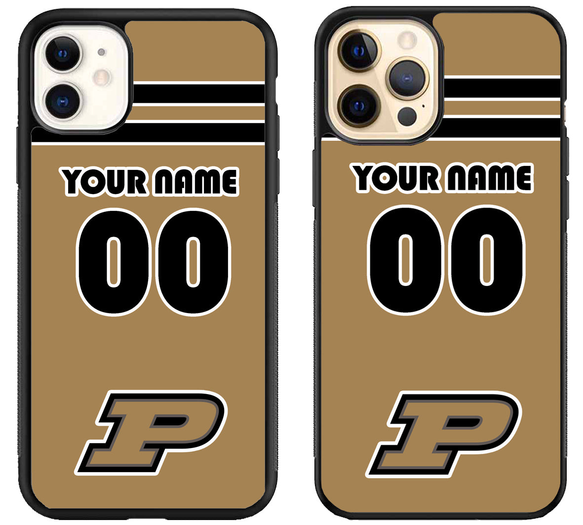 Custom Personalized Purdue Boilermakers iPhone 12 | 12 Mini | 12 Pro | 12 Pro Max Case