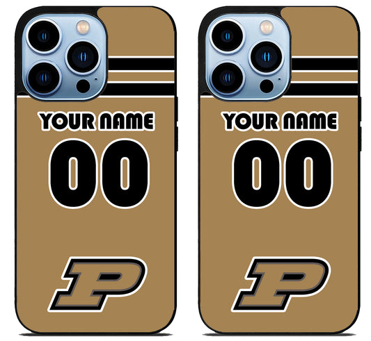 Custom Personalized Purdue Boilermakers iPhone 15 Pro | iPhone 15 Pro Max Case