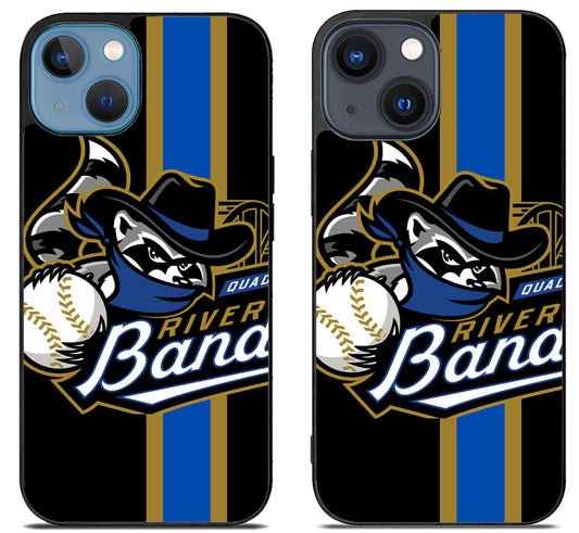 Quad Cities River Bandits Wallpaper iPhone 15 | iPhone 15 Plus Case