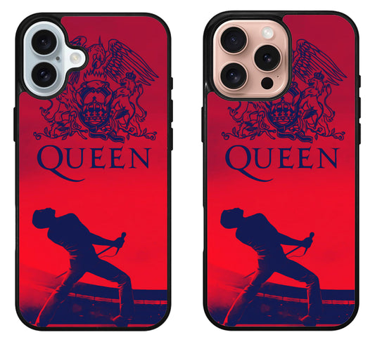 Queen Freddie Mercury Cover iPhone 16 | 16 Plus | 16 Pro | 16 Pro Max Case