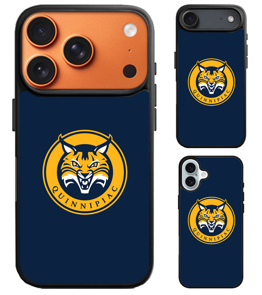 Quinnipiac Bobcats iPhone Air | iPhone 17 | 17 Pro | 17 Pro Max Case