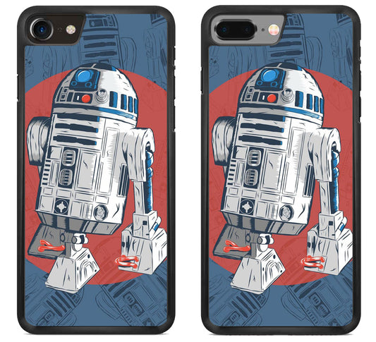 R2D2 Star Wars Background iPhone 8 | 8 Plus Case