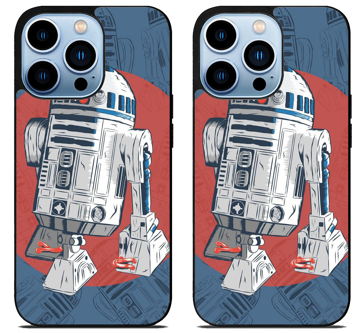 R2D2 Star Wars Background iPhone 15 Pro | iPhone 15 Pro Max Case