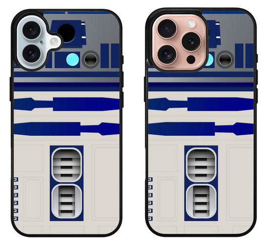 R2D2 Star Wars Wallpaper iPhone 16 | 16 Plus | 16 Pro | 16 Pro Max Case