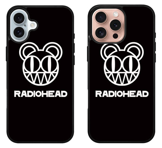 Radiohead Logo Black iPhone 16 | 16 Plus | 16 Pro | 16 Pro Max Case