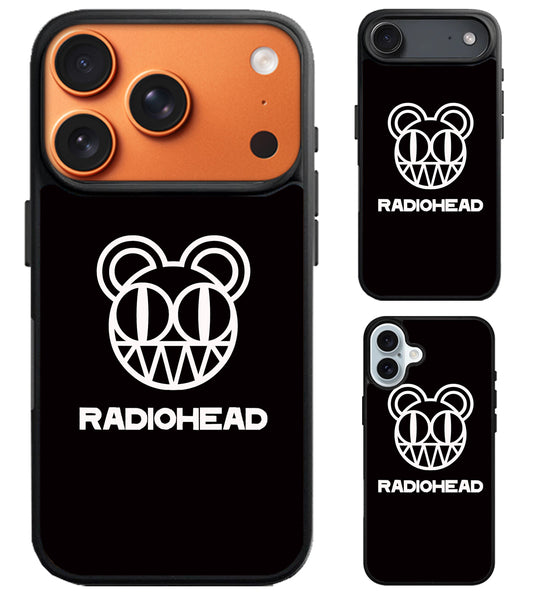 Radiohead Logo Black iPhone Air | iPhone 17 | 17 Pro | 17 Pro Max Case
