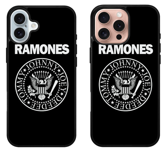 Ramones Logo iPhone 16 | 16 Plus | 16 Pro | 16 Pro Max Case