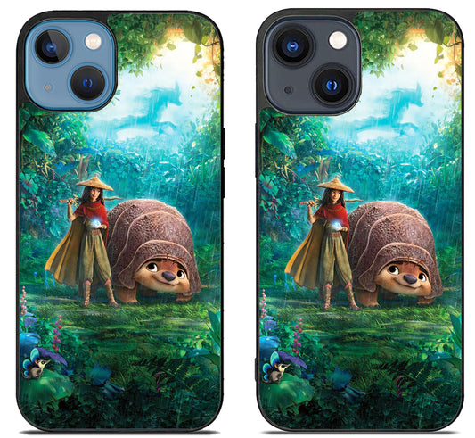 Raya and the Last Dragon Background iPhone 15 | iPhone 15 Plus Case