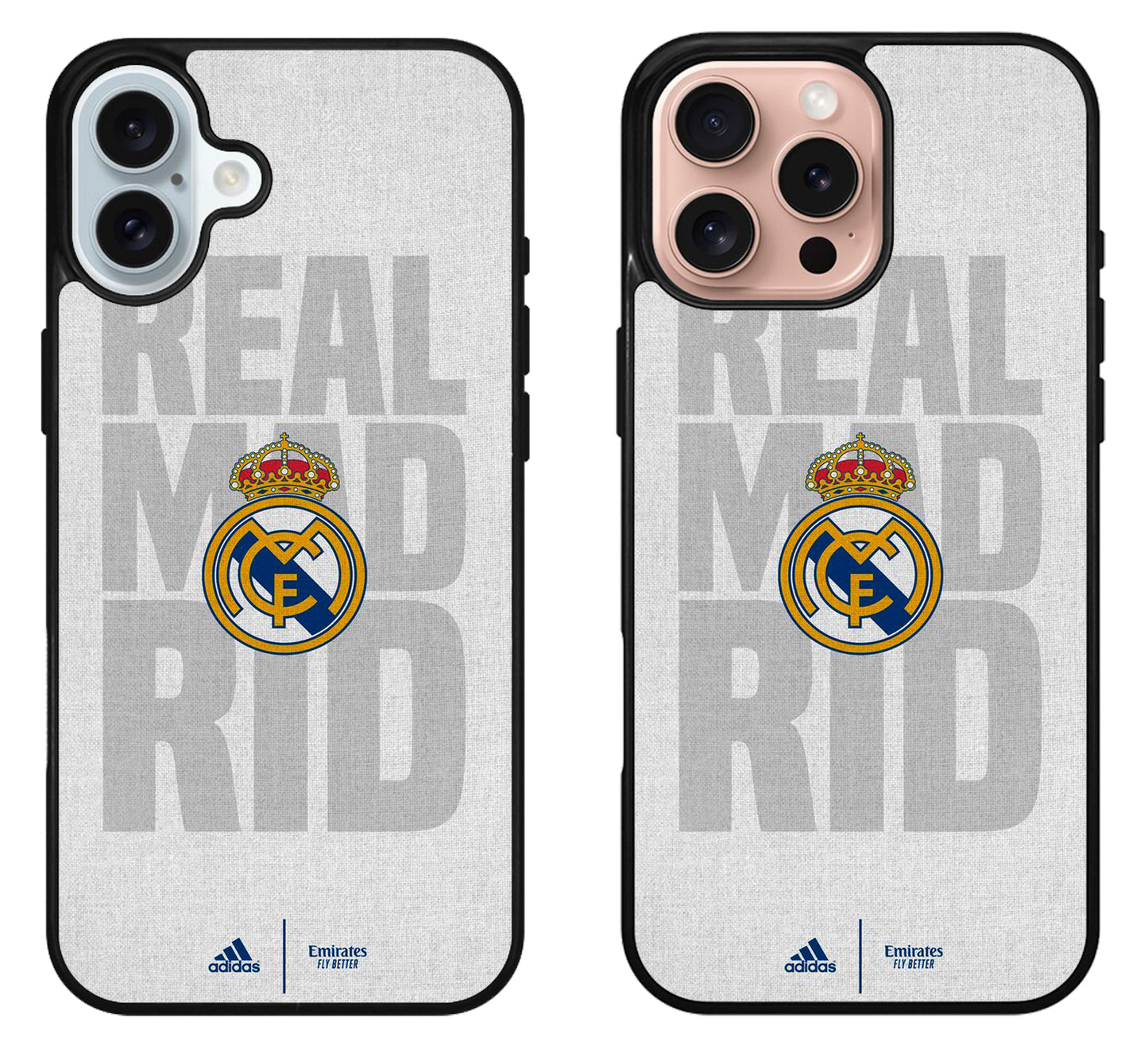 Real Madrid Fly Better iPhone 16 | 16 Plus | 16 Pro | 16 Pro Max Case