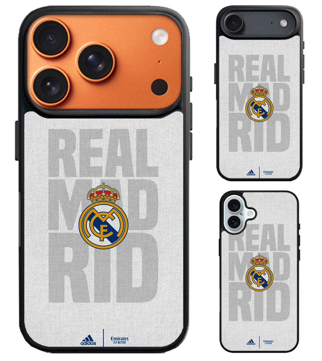 Real Madrid Fly Better iPhone Air | iPhone 17 | 17 Pro | 17 Pro Max Case