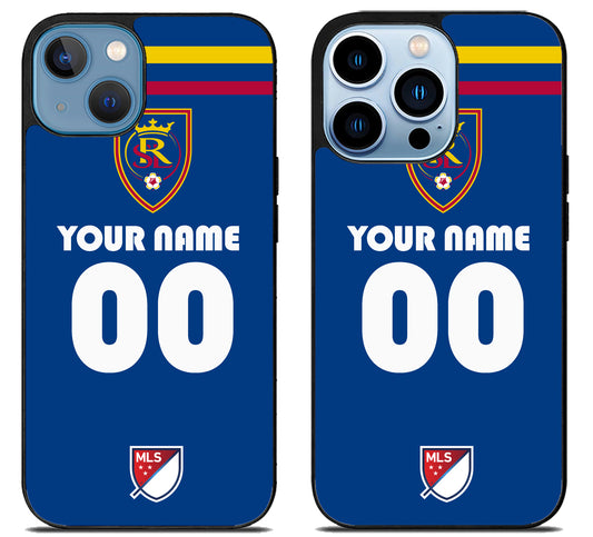 Custom Personalized Real Salt Lake MLS iPhone 13 | 13 Mini | 13 Pro | 13 Pro Max Case