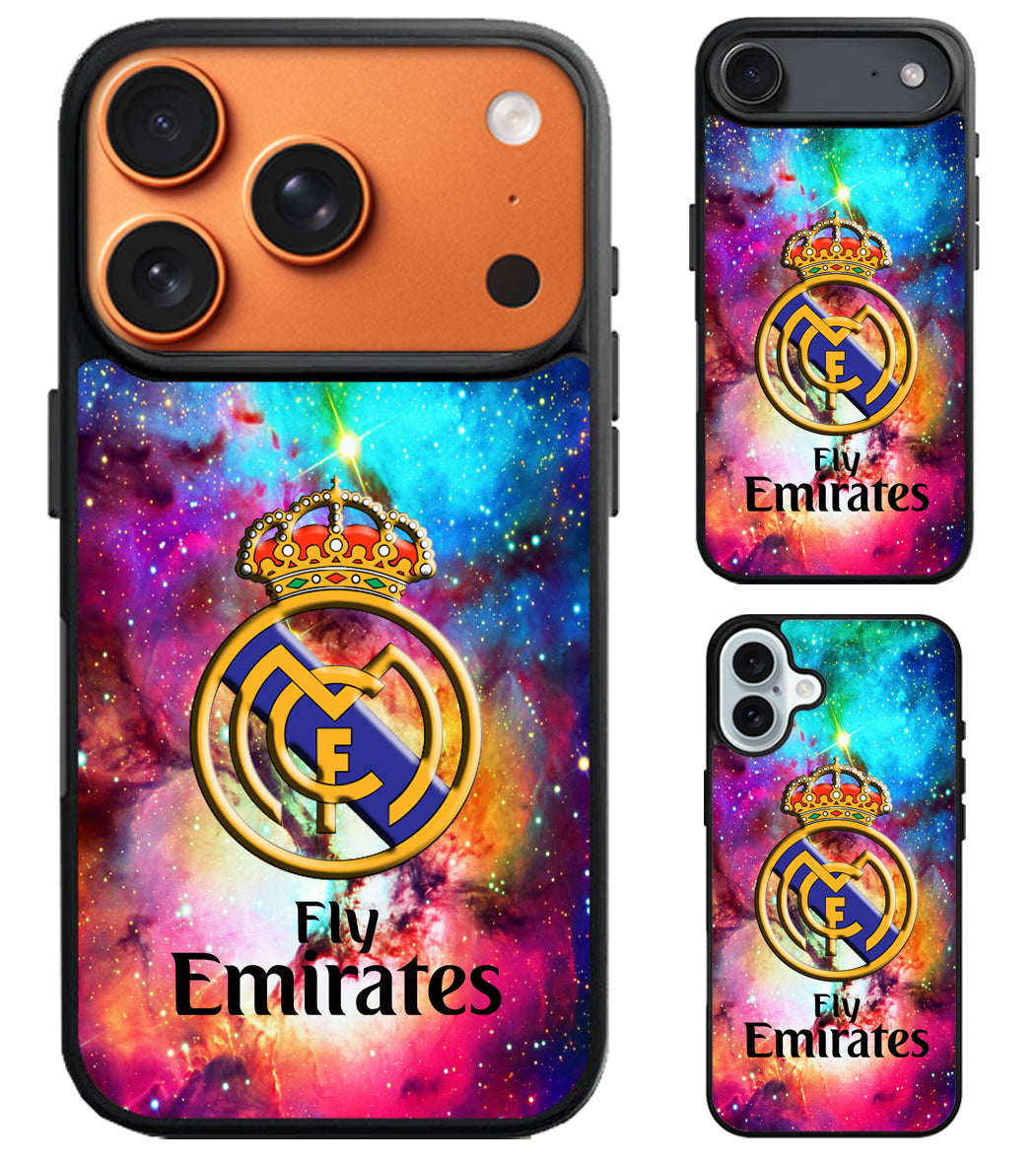 Real madrid Galaxy iPhone Air | iPhone 17 | 17 Pro | 17 Pro Max Case