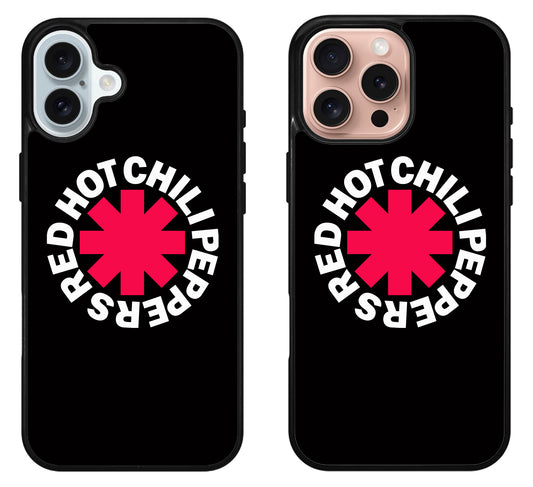 Red Hot Chili Peppers Logo iPhone 16 | 16 Plus | 16 Pro | 16 Pro Max Case