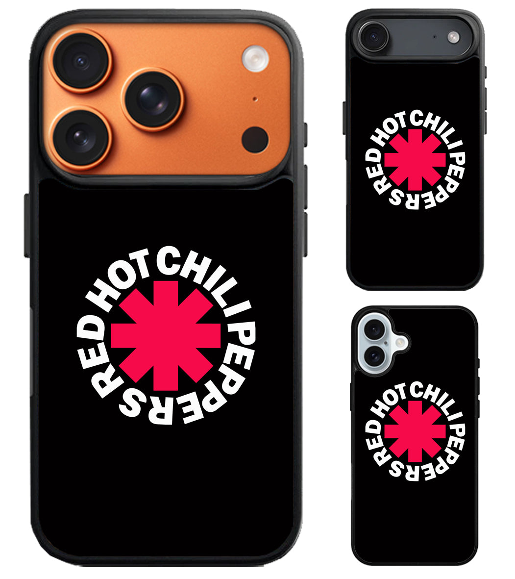 Red Hot Chili Peppers Logo iPhone Air | iPhone 17 | 17 Pro | 17 Pro Max Case