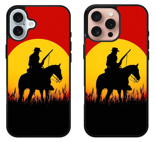 Red dead redemption iPhone 16 | 16 Plus | 16 Pro | 16 Pro Max Case