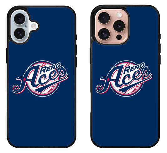 Reno Aces Baseball Blue iPhone 16 | 16 Plus | 16 Pro | 16 Pro Max Case