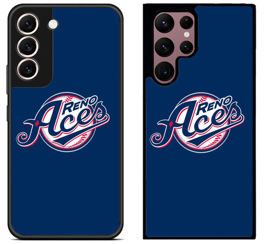 Reno Aces Baseball Blue Samsung Galaxy S22 | S22+ | S22 Ultra Case