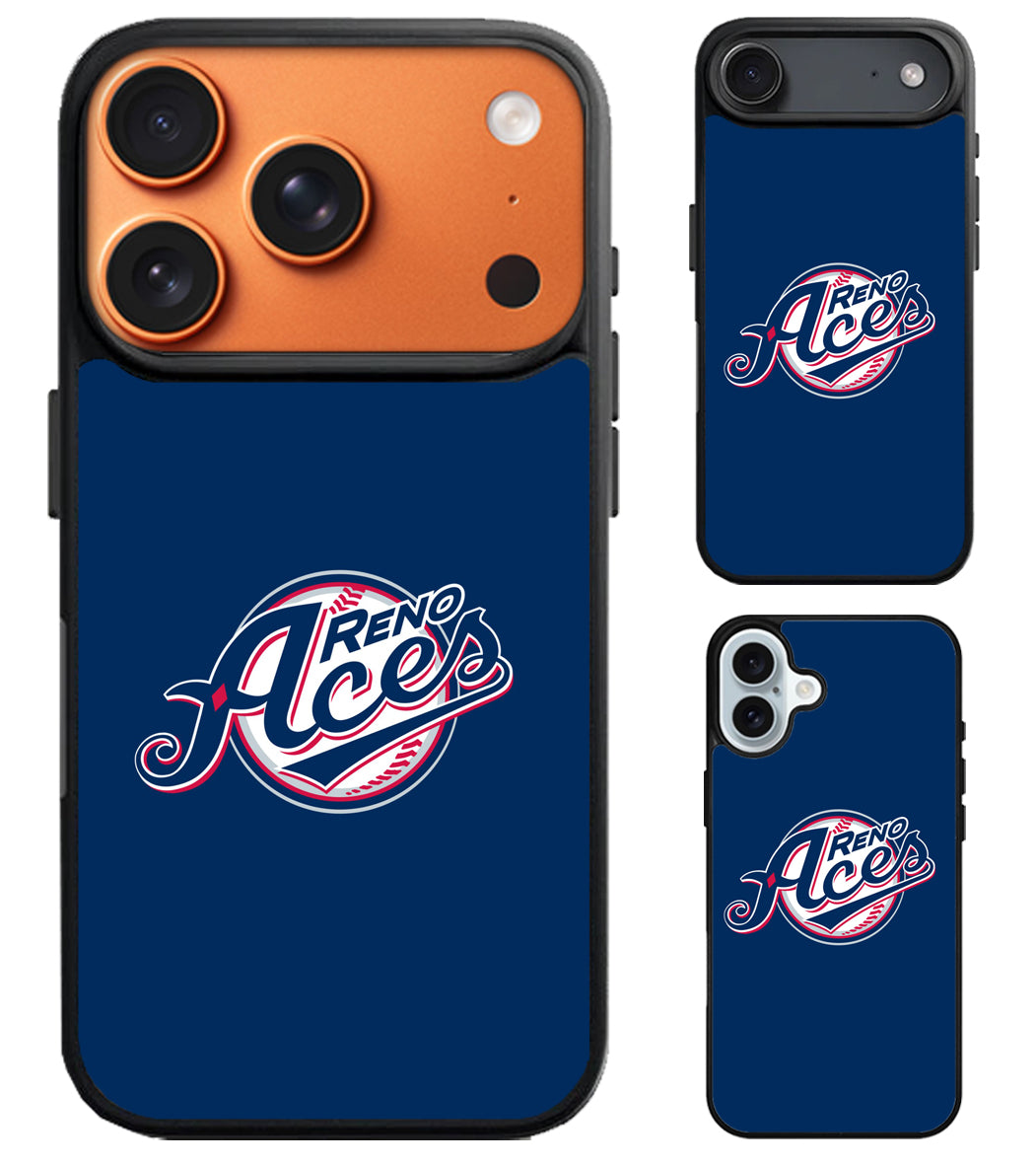 Reno Aces Baseball Blue iPhone Air | iPhone 17 | 17 Pro | 17 Pro Max Case