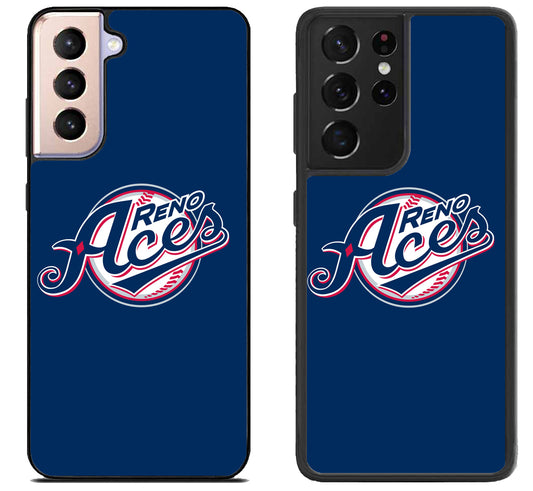 Reno Aces Baseball Blue Samsung Galaxy S21 | S21 FE | S21+ | S21 Ultra Case