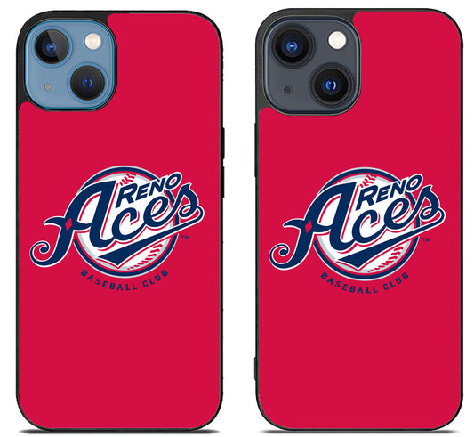 Reno Aces Baseball Red Logo iPhone 15 | iPhone 15 Plus Case