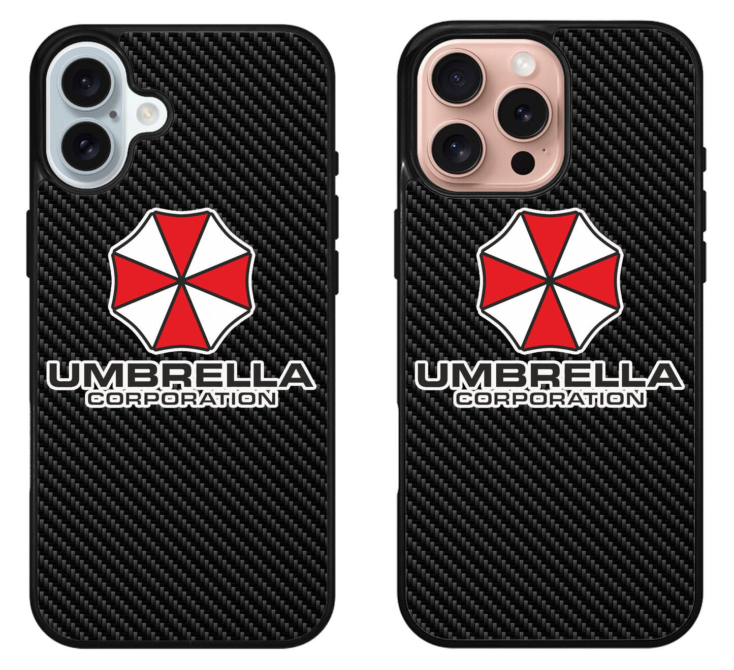 Resident Evil Umbrella Carbon iPhone 16 | 16 Plus | 16 Pro | 16 Pro Max Case