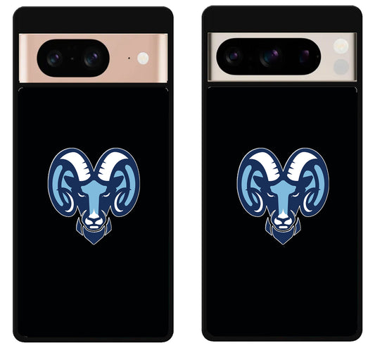 Rhode Island Rams Black Google Pixel 8 | 8 Pro Case