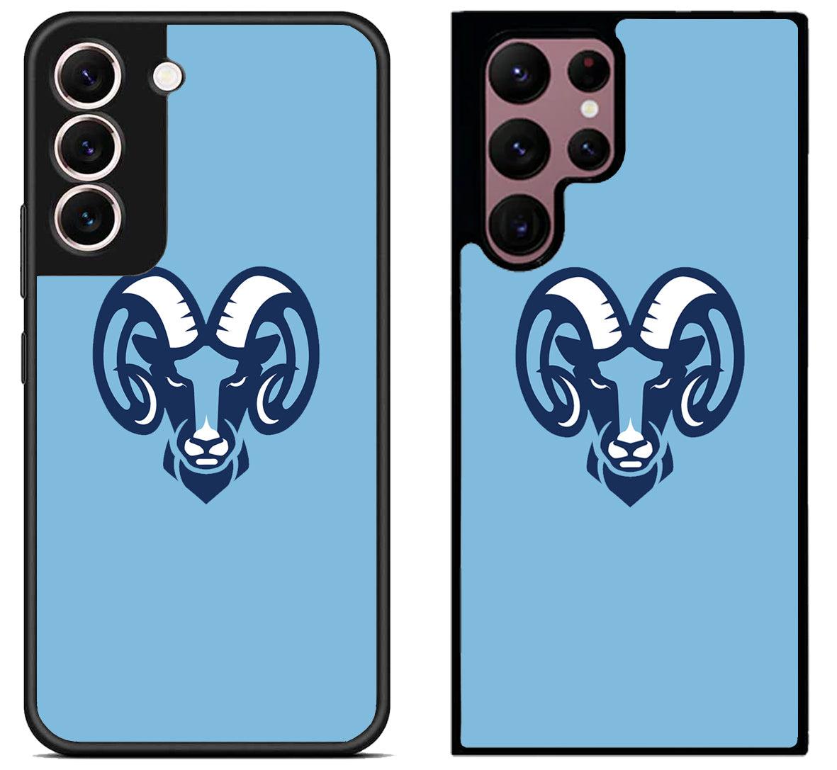 Rhode Island Rams Logo Samsung Galaxy S22 | S22+ | S22 Ultra Case