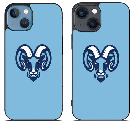 Rhode Island Rams Logo iPhone 15 | iPhone 15 Plus Case
