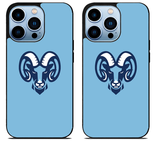 Rhode Island Rams Logo iPhone 15 Pro | iPhone 15 Pro Max Case