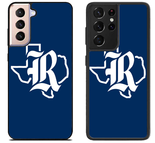 Rice Owls Logo Blue Samsung Galaxy S21 | S21 FE | S21+ | S21 Ultra Case