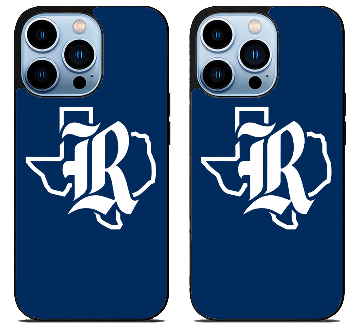 Rice Owls Logo Blue iPhone 15 Pro | iPhone 15 Pro Max Case