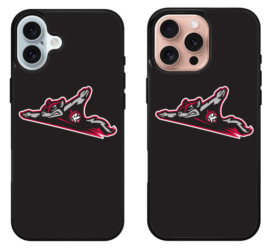 Richmond Flying Squirrels Black iPhone 16 | 16 Plus | 16 Pro | 16 Pro Max Case