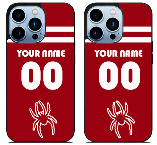 Custom Personalized Richmond Spiders iPhone 15 Pro | iPhone 15 Pro Max Case