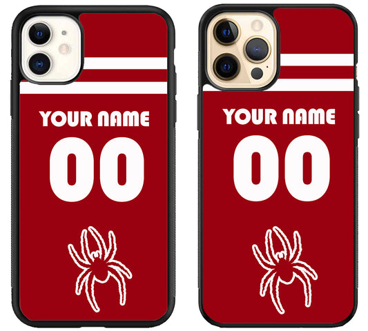 Custom Personalized Richmond Spiders iPhone 12 | 12 Mini | 12 Pro | 12 Pro Max Case