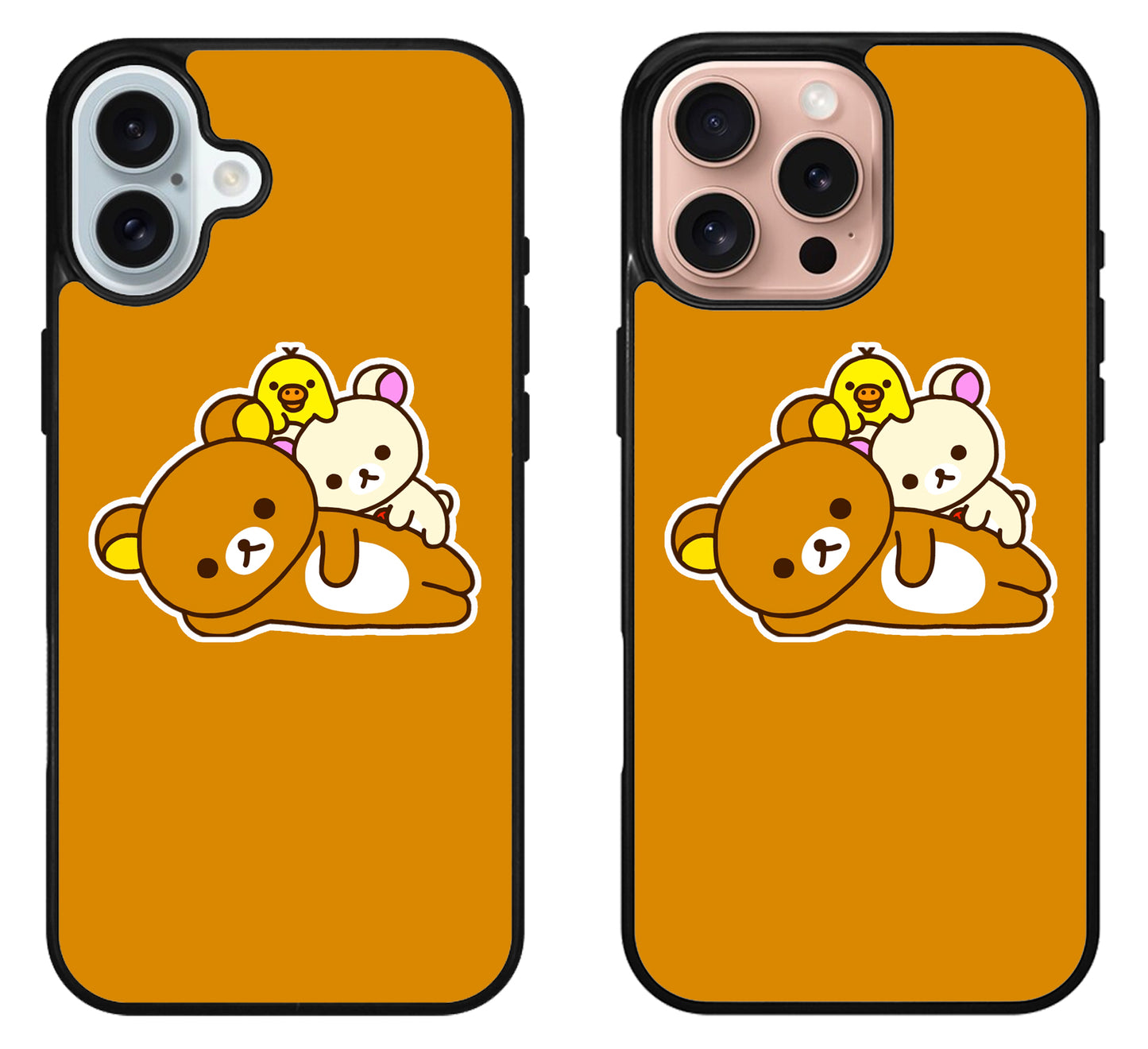 Rilakkuma And Friends iPhone 16 | 16 Plus | 16 Pro | 16 Pro Max Case