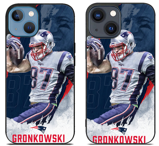 Rob Gronkowski Wallpaper iPhone 15 | iPhone 15 Plus Case