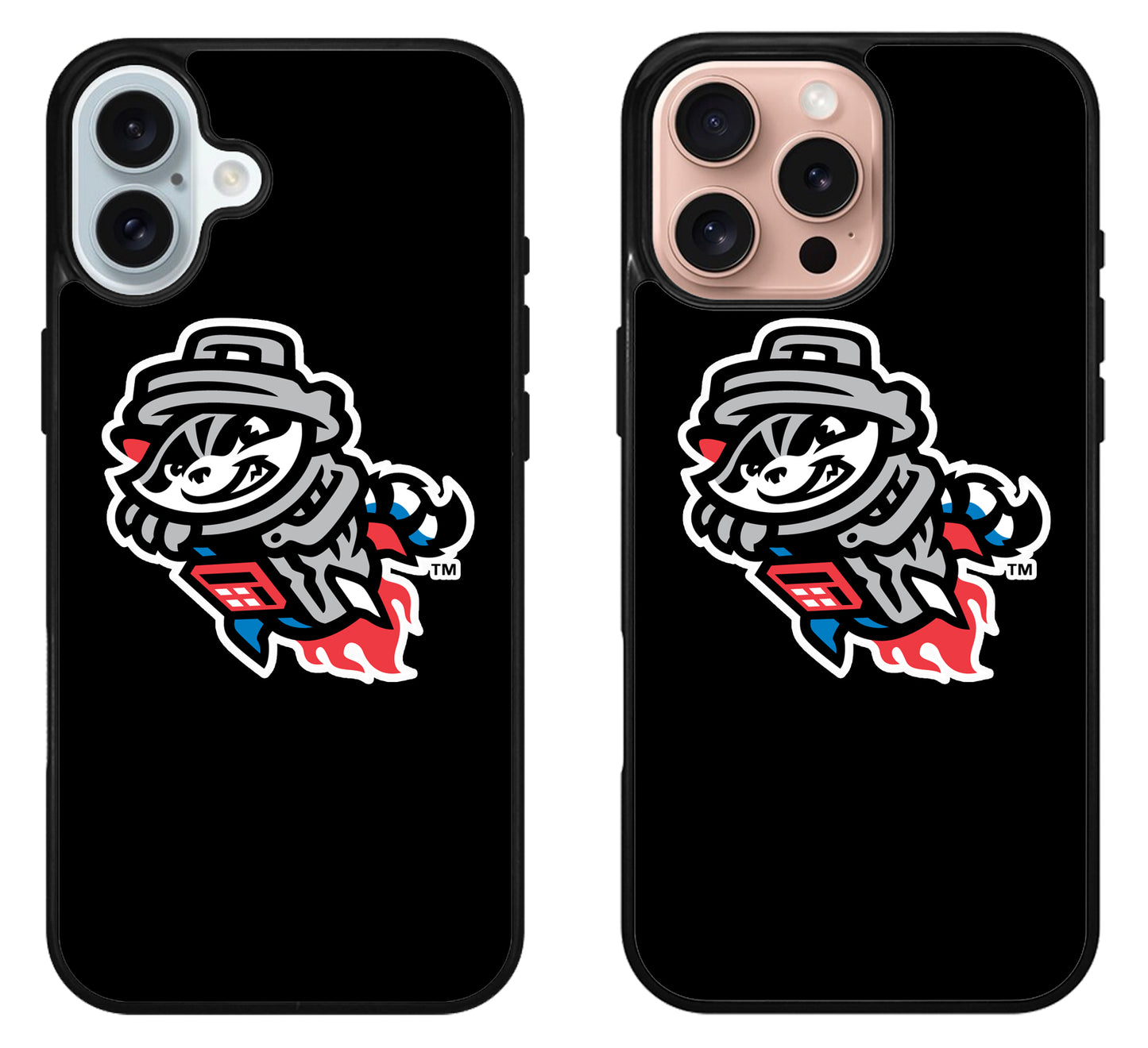 Rocket City Trash Pandas Logo iPhone 16 | 16 Plus | 16 Pro | 16 Pro Max Case