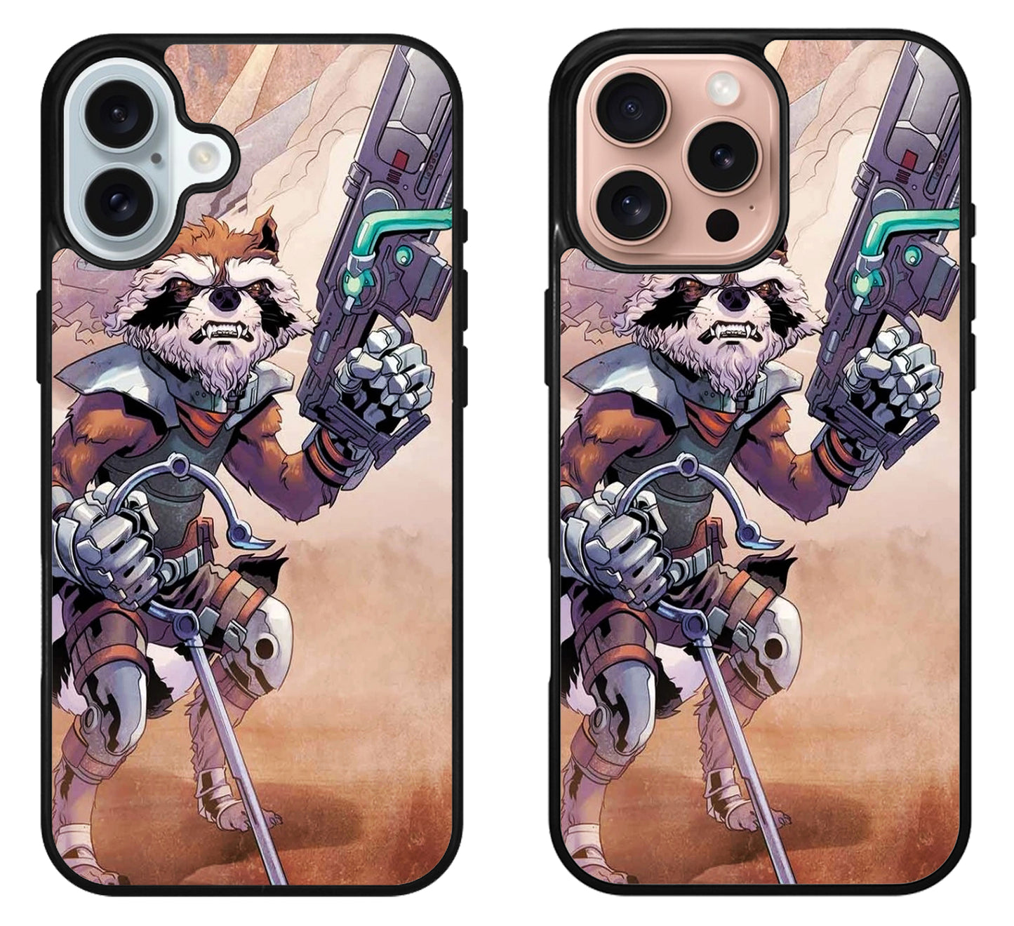 Rocket Raccoon Marvel iPhone 16 | 16 Plus | 16 Pro | 16 Pro Max Case