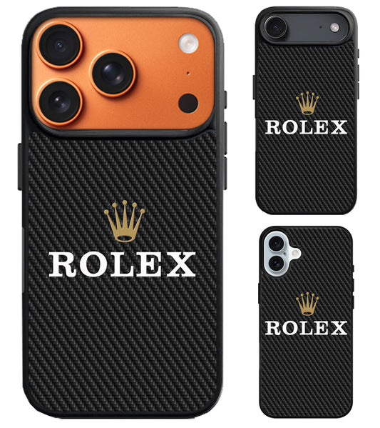 Rolex Black Carbon iPhone Air | iPhone 17 | 17 Pro | 17 Pro Max Case