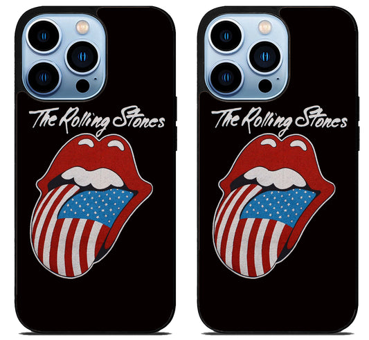 Rolling Stones Black iPhone 15 Pro | iPhone 15 Pro Max Case