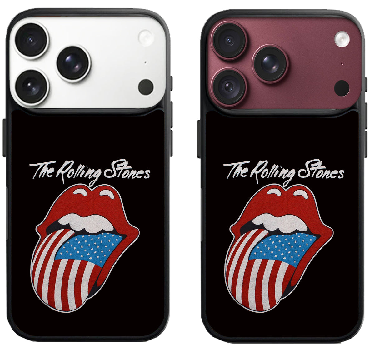 Rolling Stones Black iPhone 18 Pro | 18 Pro Max Case