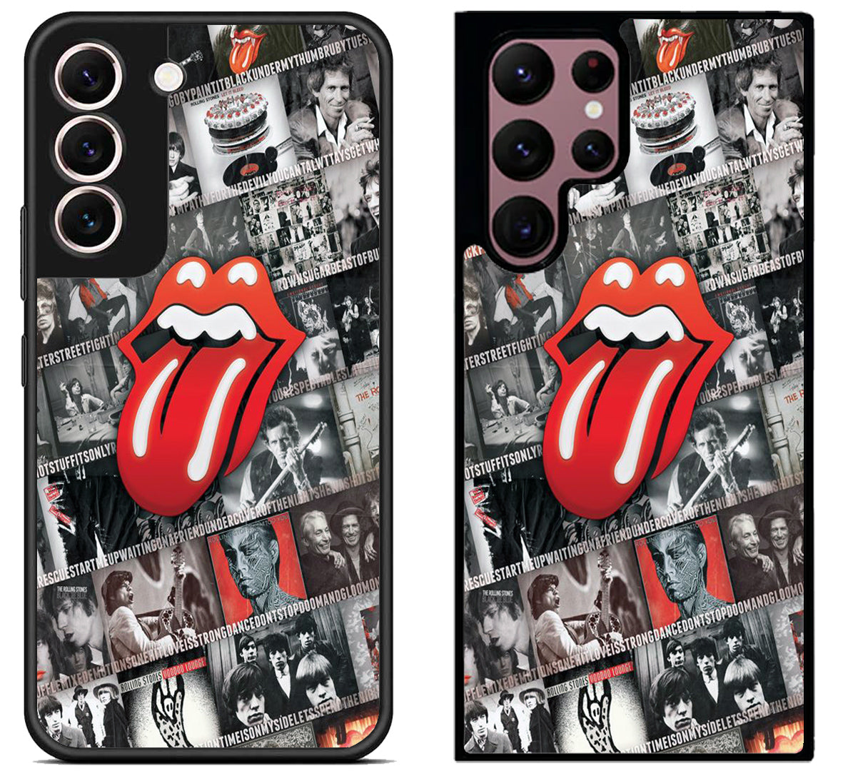 Rolling Stones Collage Samsung Galaxy S22 | S22+ | S22 Ultra Case