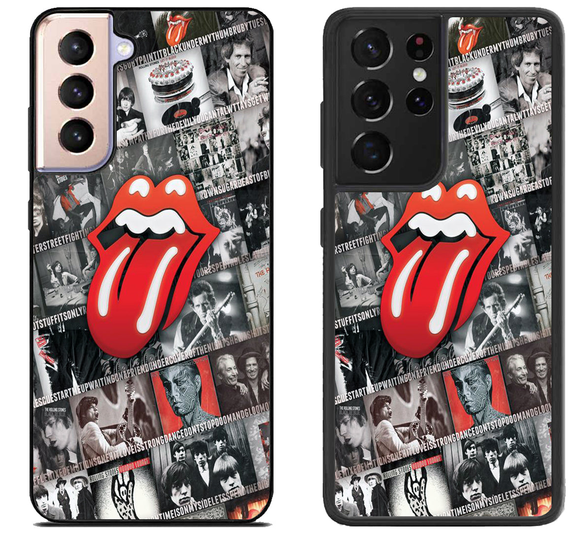 Rolling Stones Collage Samsung Galaxy S21 | S21 FE | S21+ | S21 Ultra Case