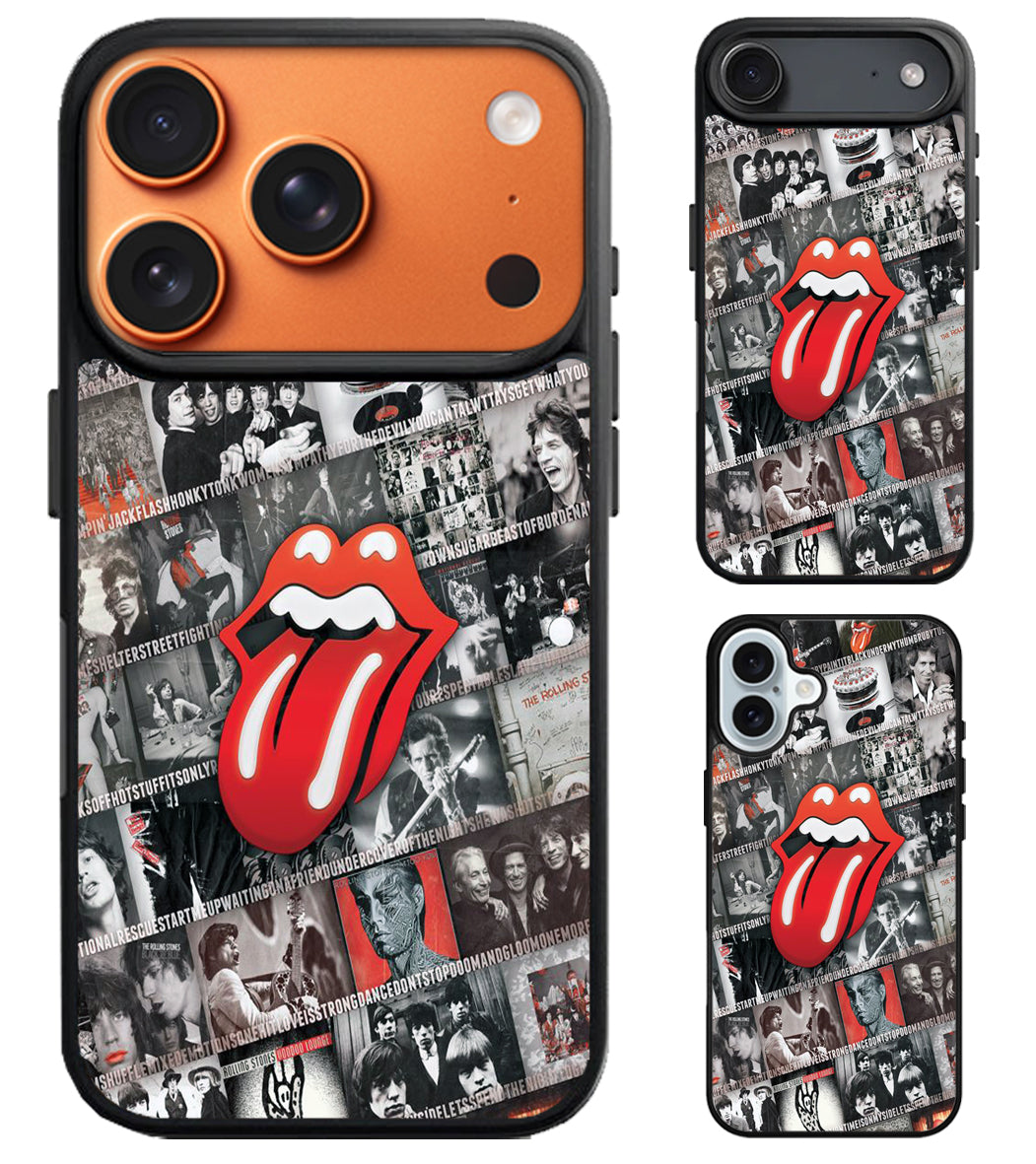 Rolling Stones Collage iPhone Air | iPhone 17 | 17 Pro | 17 Pro Max Case